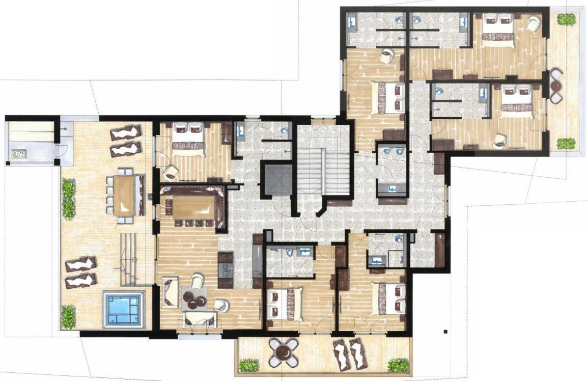 זאלבך הינטרגלם Mei.Berg Premium View Appartements מראה חיצוני תמונה